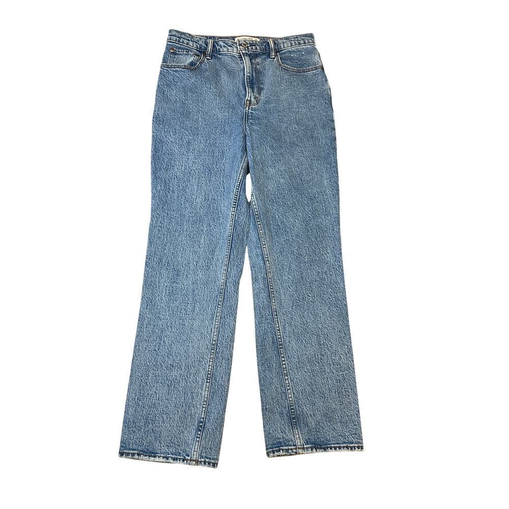 Abercrombie The 90s Straight Ultra High Rise Jeans